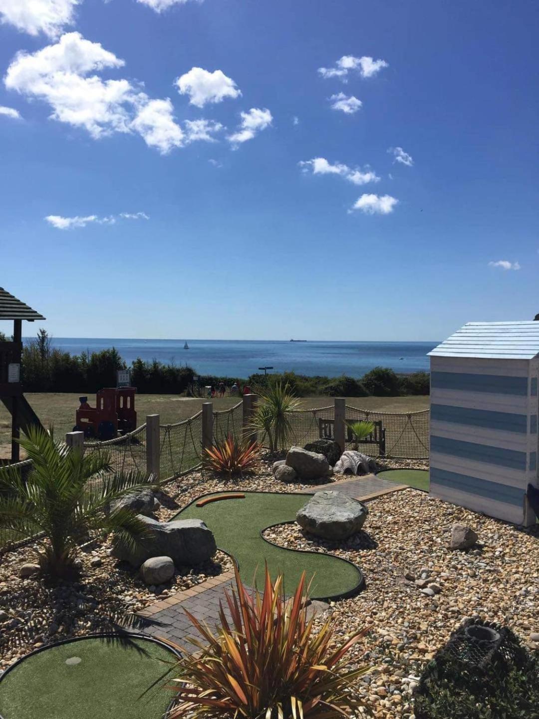 במברידג' Home With A View Whitecliff Bay Holiday Park מראה חיצוני תמונה